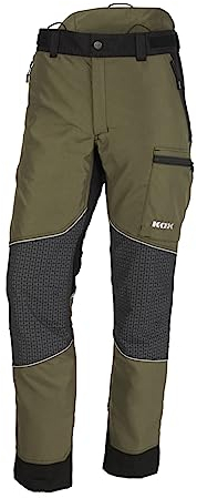 KOX Schnittschutzhose Light Olivgrün Gr. 27 untersetzt