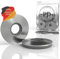 PD® Unterlegscheiben M6 mit EPDM Dichtung (6,8x16mm) | Dichtscheiben für Schrauben aus Edelstahl A2 V2A | Dichtscheibe für Spenglerschrauben, Bohrschrauben & Eternit Schrauben | 50 Stück