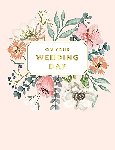 Classic On Your Wedding Day Card - 8 x 6 inches - Avant Garde Studios