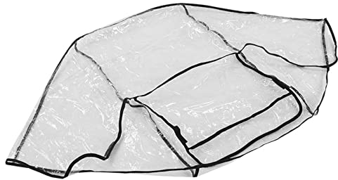 Kinderwagen-Regenschutz, Winddicht, Reise-Wetterschutz, Baby-Buggy, Transparenter, für Eltern in der Stadt und im Park, Regenschutz für Winddicht, Reise-Wetterschutz für Babys in schlechter Witterung