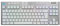 Logitech G G915 X LIGHTSPEED TKL - flache kabellose Gaming-Tastatur mit Double-Shot-PBT-Tastenkappen, RGB-Hintergrundbeleuchtung, braunen taktilen GL-Switches für PC/Mac, DEU QWERTZ-Layout - Weiß