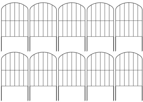 Clôture De Jardin - Clôture De Barrière Pour Animaux, Clôture De Jardin Décorative | Clôture Décorative En Métals, Clôtures En Treillis Métallique Antirouille Pour La Décorations Extérieures