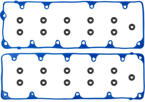 VS50564R Valve Cover Gasket Set Kit for Ford F150 E150 E250 Crown Victoria Expedition Explorer Mustang, Lincoln Town Car, Mercury Grand Marquis Mountaineer, Mobility Ventures VPG MV-1, 4.6L V8