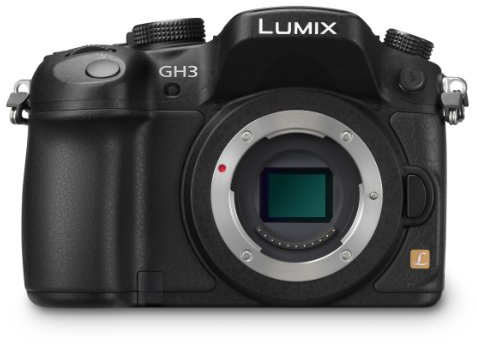 Panasonic Lumix DMC-GH3HEG-K systemkamera (16 megapixel, display, livevisning), svart, nur Gehäuse