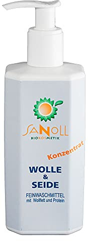 Sanoll, Wolle & Seide Feinwaschmittel - Konzentrat, 300 ml