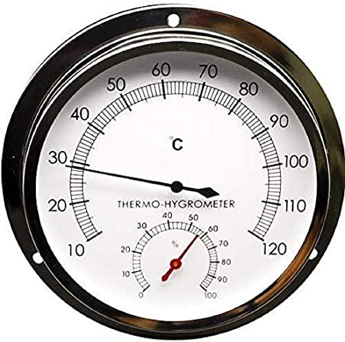 Technoline WA 3060 - analog bastutermometer, temperaturdisplay och fuktighetsdisplay