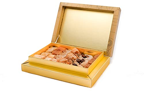 Sweetland London Bitesize Baklava Selection – 300 g | Handmade in London | Traditional Lebanese Baklava | Ramadan, Mothers Day, Easter, Eid & Birthday | Fresh Tasty Small Bite Dessert | Tin Gift Box