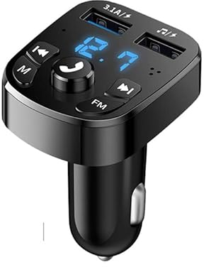 Ziyan FM Transmitter KFZ Bluetooth Dual USB Auto Ladegerät für Handy Radio Adapter