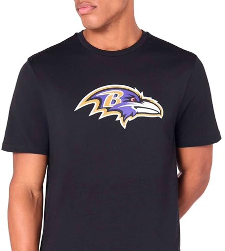 New Era NFL T-shirt amerikansk fotboll T-shirt laglogotyp T-shirt för fans sport