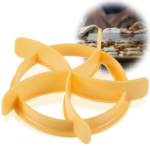 Brötchenstempel Brötchen Ausbackteig aus Kunststoff Plaetzchen Druecken Teigpressform Brotform Brötchendrücker DIY Teig Keks für Kaisersemmel Stempel für Brot Zuhause