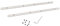LOVIVER Rail de guidage de scie circulaire professionnel, facile à installer, Rail de guidage de coupe en acier inoxydable pour perceuse, Table de presse,