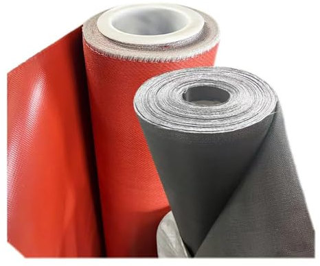 Couverture anti feu, Tissu En Silicone Couverture De Soudure, Fibres De Verre Couverture Anti-feu, Utilisé Pour Protection Contre Les Étincelles, Chantier De Construction, Rénovation, Prévenir Soudage