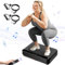 Vibration Plate Exercise Machine | with Bluetooth for Lymphatic Drainage | 400lbs Capacity with 9 Preset Modes & 99 Speed | Home Gym Equipment for Whole Body Vibrating Workout | Weight Loss & Toning