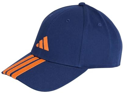 adidas Mixte Bball 3S cap New Logo, Dark Blue/Pure Orange, M-L