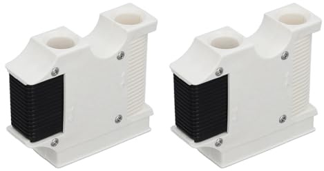 YDuupxe Gancio per Parabordi Marini Regolabile, Materiale PA, Clamp/Holder per Binari per Barche a Sgancio Rapido per Un Facile Attracco e Un Uso Versatile