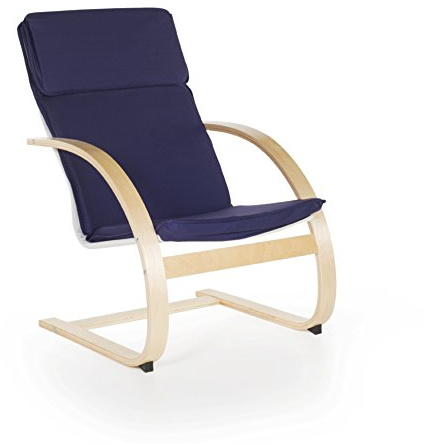 Guidecraft Teachers Rocker - Blue Chair - School, Living Room Furniture