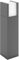 Philips Lighting Lampione LED Arbour, per Esterni, Basso, 6W, Luce Bianca Calda, Nero