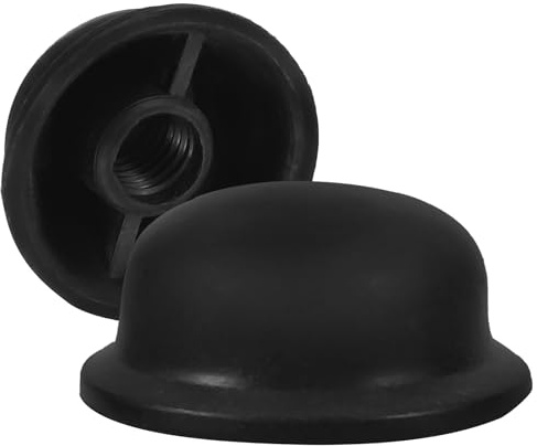 MAJORMENCH Kit de Réparation de Parapluie 2 Embouts Filetés Robustes, Accessoires pour Parasols, Installation Rapide, Compatibles Petits Parapluies, Usage Extérieur et Intérieur