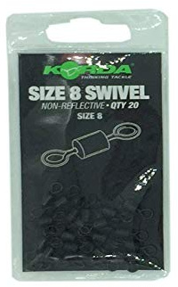 Size 8 Swivels Pack 20