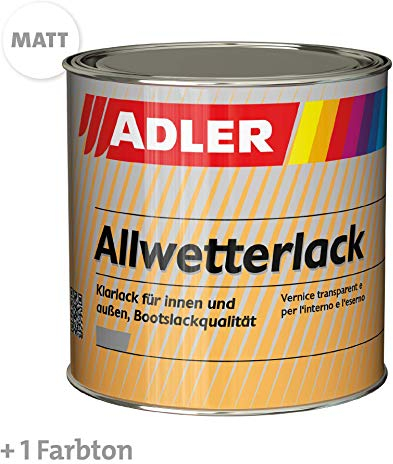 Adler para todo tipo de condiciones de barniz calidad 375 ml pintura exterior pintura de laca