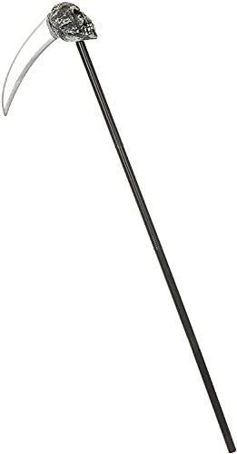 Charades Skull Sickle, As Shown, One Size