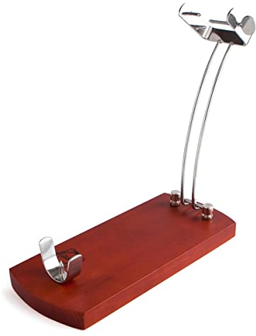 Quid JAMONERO PLEGABLE, 5X16X5 RESERVA QD Prosciutto Pieghevole con Supporto in Legno, Piccione Superiore per Fissaggio, Multicolore, 36,5 x 16 x 5 cm