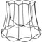 QAZQA Retro Stahl Lampenschirm aus Metall schwarz 50I40 - Granny Frame,