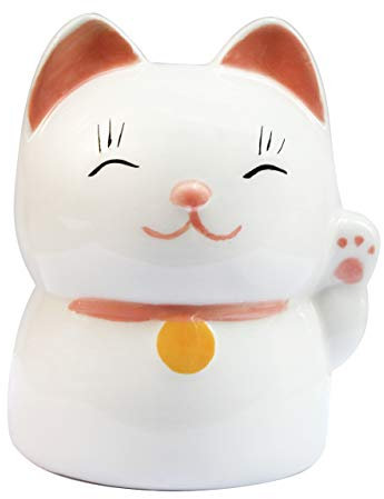 Piggy Bank, Mini & Small Cute Ceramic Coin Money, Makes a Perfect Unique Gift, Nursery Décor, Keepsake, or Savings Piggy Bank for Kids (Pink)