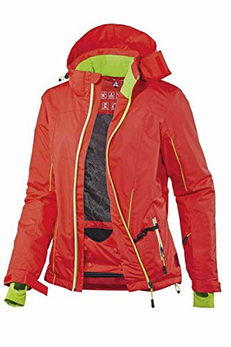 Crivit® Damen Funktionelle Skijacke Skisport Orange 38
