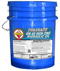 Duragard AW68 Premium High Zinc HVI Hydraulic Oil - 5 Gallon Pail (DTE 26, TELLUS S2 MX 68, Rando HD 68 Replacement)