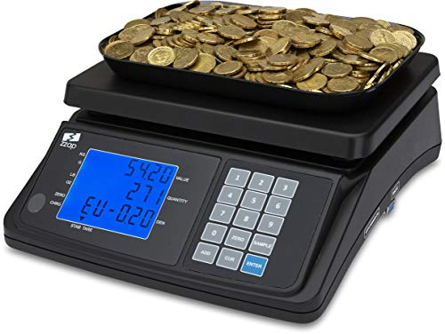 ZZap MS20 Münzzählwaage - Münzwaage Zählwaage Münzzähler Geldzählmaschine