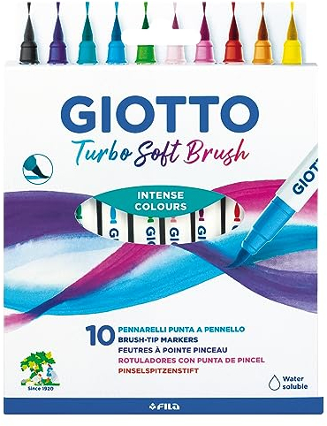 Giotto Turbo Brush Stifte 10 Stück