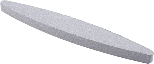 Bauster® Wetzstein für Gartengeräte, Hochwertiger Schärfstein für scharfe Rasenmähermesser, grau, 230mm