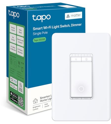 Tapo Matter Smart Dimmer Switch, S505D, Single Pole, Need Neutral Wire