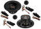 Musway ML6.2E - 16,5 cm 2-Wege -Kompo-System | Auto-Einbaulautsprecher mit sep. 25mm Gewebehochtöner und Alu-Membran | 1 Paar