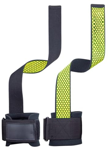 Correas de levantamiento de gimnasio, muñequeras para levantamiento de pesas, no se deslizan, no se deslizan contra el sudor y las muñecas, aparatos ergonómicos ajustables para yoga, entrenamiento