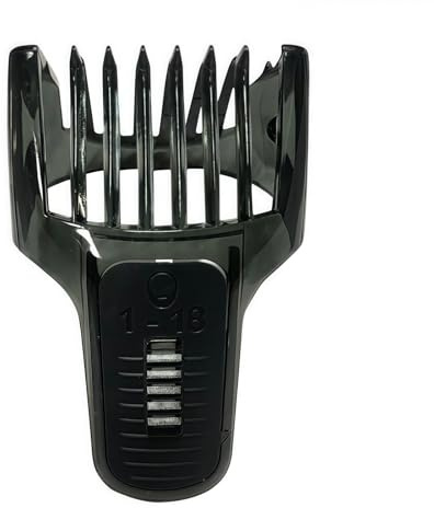 Generico Pettine di Ricambio per Rasoio da Barbiere,Pettine di Ricambio da 1-18 mm, Compatibile con Philips QG3398, QG3330, QG3393, QG3396, QG3330, QG3333, QG3340, QG3352, QG3360