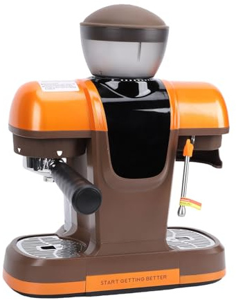 Luocute con Varilla de, Extracción a Presión de 19 Bares, Semiautomática de 800 Ml que Muele Granos, Panel Táctil Inteligente, Molinillo Portafiltro de 58 Mm (Enchufe europeo 220v)