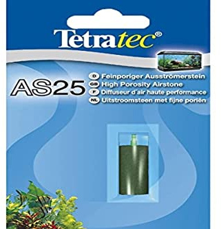 Tetra tec AS 25 utloppssten – perfekt i kombination med APS akvarieluftpumpar | Air Diffuser Stone | Kompatibel med APS Tetra pumpar | Optimerar syretillförsel av akvarium