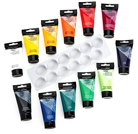 Royal & Langnickel 75ml Acrylic Painting Colour (Pack of 12)
