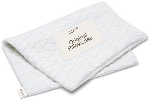 Coop Home Goods Original Pillow Case, King Size Pillow Case for Memory Foam Pillows, Breathable Ultra Soft Lulltra Fabric Cover with Zipper, Polyester/Rayon