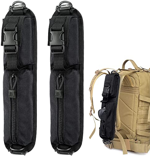 WYNEX Tactical Molle Zubehörtasche, Rucksack Schultergurt Tasche Schulterband Zusätzliche Tasche Multifunktionale Tasche für Jagdwerkzeuge
