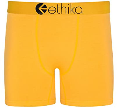 Ethika Herren-Boxershorts, Balance, Empire Yellow, Large
