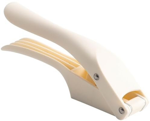 Herramienta para picar ajo, rebanadora de ajo | Picadora de ajos de acero inoxidable 2 en 1 | Picadora de prensa de ajo portátil, utensilio de cocina triturador de ajo para cortar micrófonos