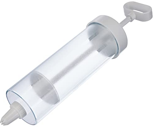 Westmark Siringa per mescolare e guarnire con 6 beccucci diversi, capacità: 280 ml, plastica, trasparente/bianco, 32382260