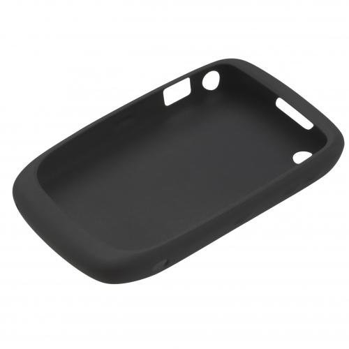 Funda Blackberry skin Curve 8520, Curve 9300 negro