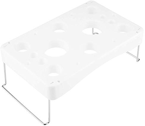 Supporto per 8 sacchetti per pasticcini, sacchetto per tubazioni in plastica per fondente e portaugello Accessori per utensili da forno, 11,5 x 7,2 x 1,5
