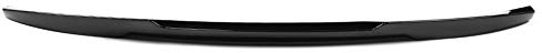 Spoiler Posteriore Nero Lucido con Calcio Alto, Migliora L'aerodinamica e la stabilità per la Serie 3 F30 e M3 F80, Spoiler del Cofano Posteriore del Bagagliaio in Materiale ABS