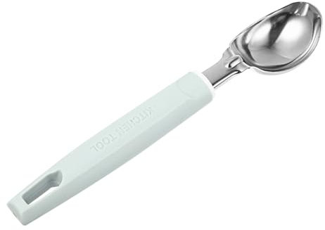Cabilock Ice Scoop Zinc Alloy Fruit Digging Spoon Dessert Tool Ice Ball Maker Compact Lightweight