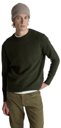 United Colors of Benetton Maglia G/C M/L 103MK1N24 Maglione, Verde, M Uomo